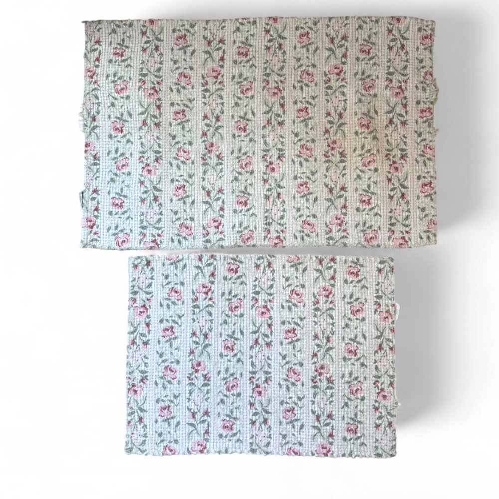 Laura Ashley floral bathroom rugs (2)